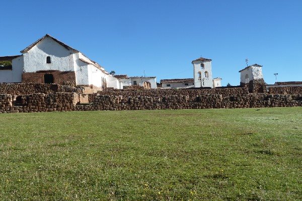 Chinchero ruins below church
